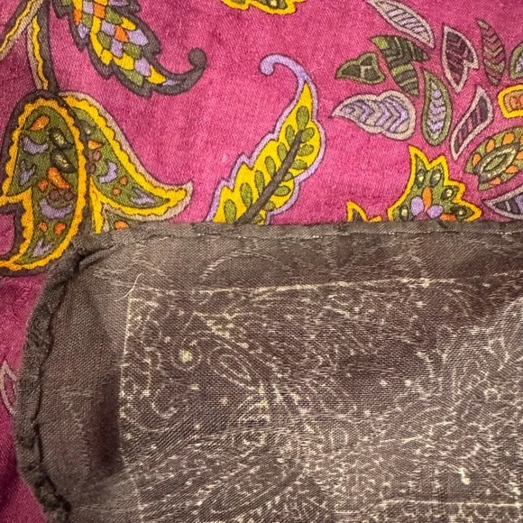 Yves Saint Laurent Vintage Silk Scarf - Picture 4 of 4